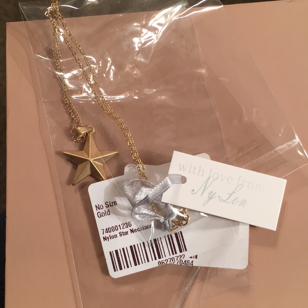 NWT ASOS Nautical Gold Star Costume Necklace - Picture 5 of 5